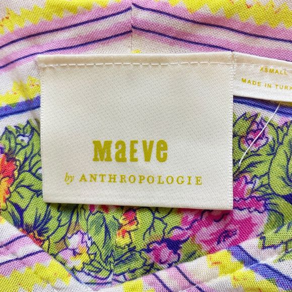 Maeve x Anthropologie Ceresco Bohemian Peasant Top - Size XS - Picture 7 of 7